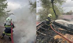 Ortaca’da çatı yangını: İşletme kullanılamaz hale geldi