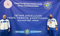 İşitme Engelliler Tenis Turnuvası’nda Muğla’ya 3 Madalya