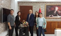 Yatağan Engelliler Derneği’nden Kaymakam İlhan’a ziyaret