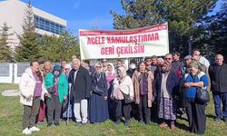 AYM Önünde Akbelen için eylem