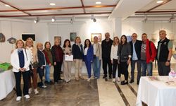 Marmaris’te El Emeği Eserler Sanatseverlerle Buluştu