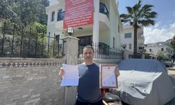 Marmaris’te imar tepkisi: Site sakinleri pankart açtı