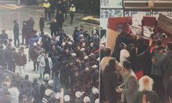 Cumhuriyet Halk Partisi binasında bulunan CHP'lilere müdahale başladı