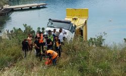 Bodrum’da Hafriyat Kamyonu Denize Düştü: 2 Yaralı