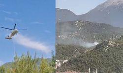 Fethiye’deki orman yangını çevrelendi