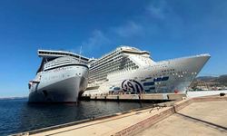 Bodrum’a İki Kruvaziyerle 4 Bin 625 Turist Geldi