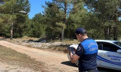 Muğla’da Kaçak Döküme Drone ile Sıkı Takip