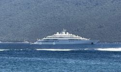 Bodrum'da 150 Milyon Dolarlık Golden Odyssey Süper Yatı Demirledi