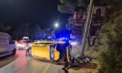 Bodrum'da Taksi Motosiklete Çarptı: 1 Ölü, 1 Ağır Yaralı