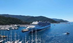 Marmaris’e üç dev kruvaziyerle 12 bin ziyaretçi geliyor