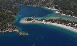 Fethiye’nin gözde plajına bayramda 18 bin 870 ziyaretçi
