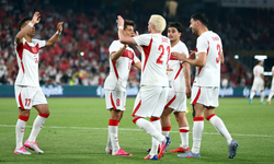 A Milli Futbol Takımı’ndan 4 gollü prova