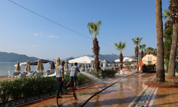 Uzunyalı Sahili ve Çocuk Parklarında Kapsamlı Temizlik