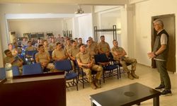 Jandarma Komandolarına Orman Yangını Eğitimi