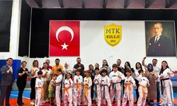 MTK Koleji’nde Taekwondo Kuşak Terfi Heyecanı