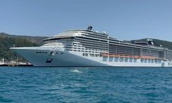 Dev Yolcu Gemisi 5 Bin Turistle Marmaris’e Demir Attı