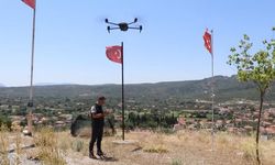 Muğla'da Ziraat Yangınları Drone ile İzleniyor