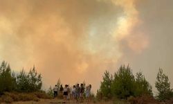 Seydikemer Yangını Büyüdü, Bazı Evler Tahliye Edildi