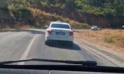Marmaris’te ormana izmarit atan sürücüye ceza