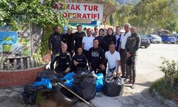 Akyaka Kadın Azmağı’nda dip temizliği yapıldı