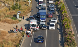 Bayır'da motosiklet kazası: 1 yaralı