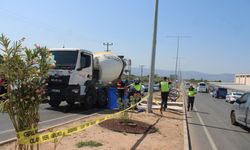 Beton mikserinin altında kalan yaşlı kadın hayatını kaybetti