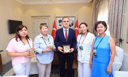 Kazakistanlı Öğretmenlerden Vali Akbıyık’a Ziyaret