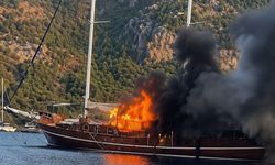 Göcek’te Tekne Yangını: Peş Peşe Patlamalar Paniğe Neden Oldu