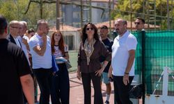 Başkan Gonca Köksal Aras Menteşe'de Spor Yatırımlarını Yerinde İnceledi