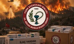 Muğla Eczacı Odası Yangın Bölgesinde Sağlık Desteğinde