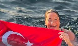 Aysu Türkoğlu Tsugaru Kanalı'nı geçerek yeni bir rekora imza attı