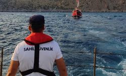 Ortaca Açıklarında Sürüklenen Ticari Yat Kurtarıldı