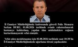 Evinde Rahatsızlanan Polis Memuru Hayatını Kaybetti
