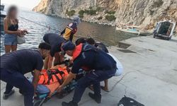 Marmaris Açıklarında Yaralanan Kişiyi Sahil Güvenlik Kurtardı