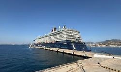 620 Milyon Dolarlık Mein Schiff 5 Bodrum’a 2 Bin 756 Turist Getirdi