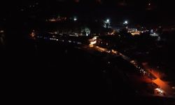 Bodrum ve Kos aynı anda ışıkları kıstı, yıldızlar ortaya çıktı