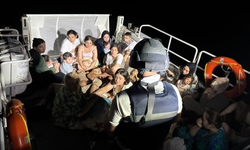 Gökova’da 64 düzensiz göçmen