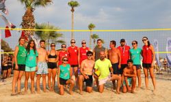 Akyarlar’da plaj voleybolu heyecanı başladı
