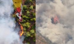 Marmaris’teki yangına 23 hava aracıyla müdahale
