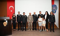 Muğla Emniyetinde rütbe terfi töreni
