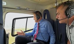 Vali Akbıyık Yangından Etkilenen Alanları İnceledi
