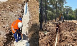 Marmaris Çetibeli’de 2 Bin 500 Metrelik İçme Suyu Hattı Yenileniyor