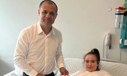 Başkan Kıyanç’tan genç taraftar Almina’ya moral ziyareti