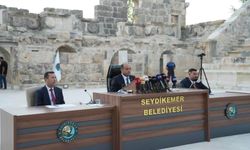 Seydikemer Belediyesi Meclisi Tlos Antik Kenti'nde toplandı