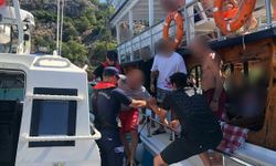Marmaris’te boğulma tehlikesi geçiren kişi kurtarıldı
