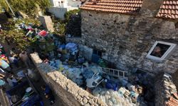 Çöp evden 5 ton atık çıktı