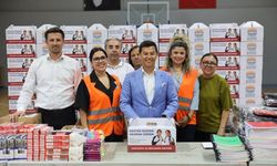 Marmaris'te öğrenciler yeni eğitim yılına destekle başlıyor