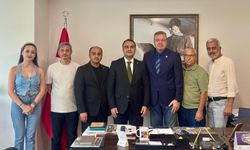 Kaymakam Budan’dan Büyükşehir Gazeteciler Cemiyeti’ne ziyaret