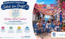Bodrumlu kadınlar sokaklar için motif örecek