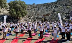 Ortacalı öğrenciler Kaunos’ta spor ve tarihle buluştu